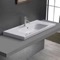 Drop In Sink With Counter Space, Modern, Rectangular